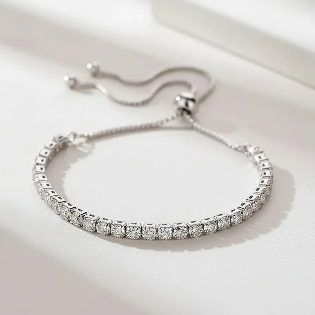 Amour Tennis Bracelet 