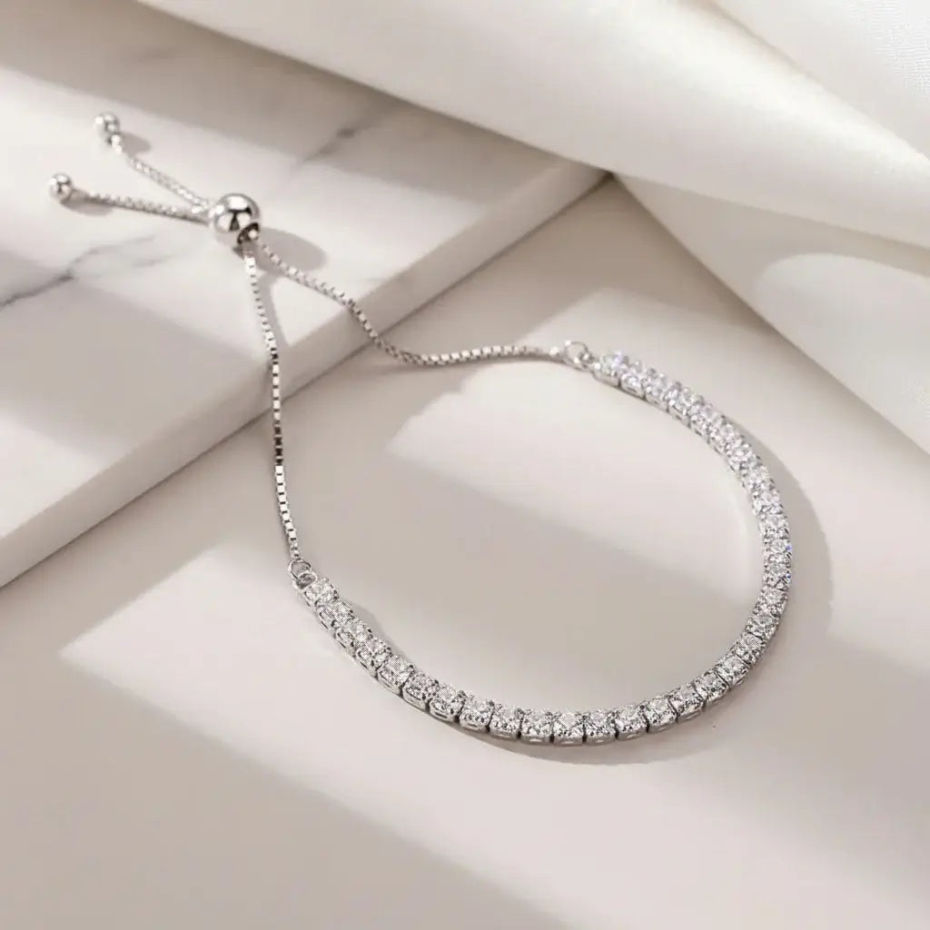 Amour Tennis Bracelet 