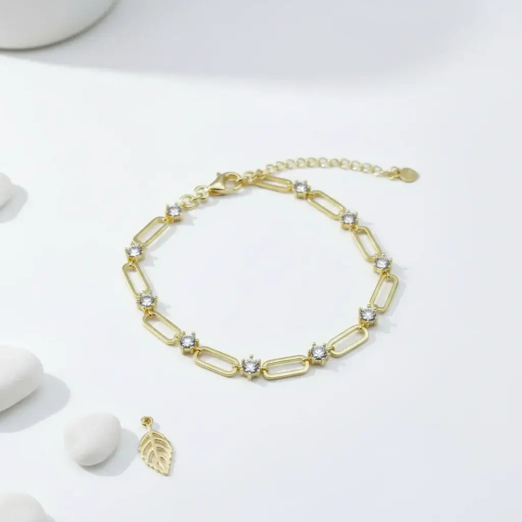 Soul Link Bracelet- 18K Gold Plated