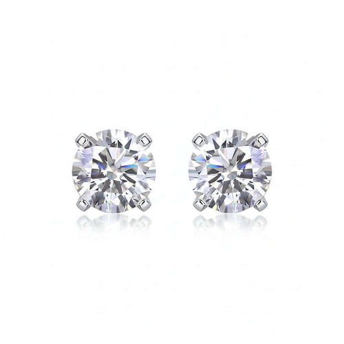 Classic Moissanite Stud Earrings