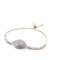 Evil Eye Bracelet- 18k Gold