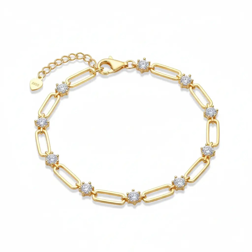 Soul Link Bracelet- 18K Gold Plated