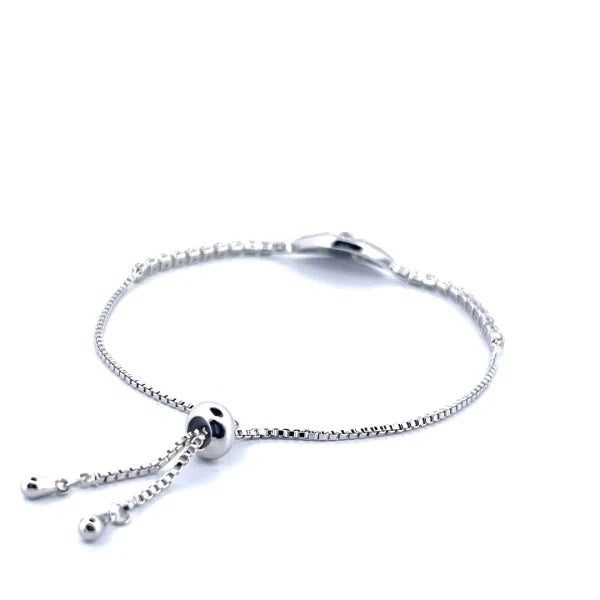 Evil Eye Bracelet- White