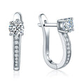 Everlove Hoop Moissanite Earrings